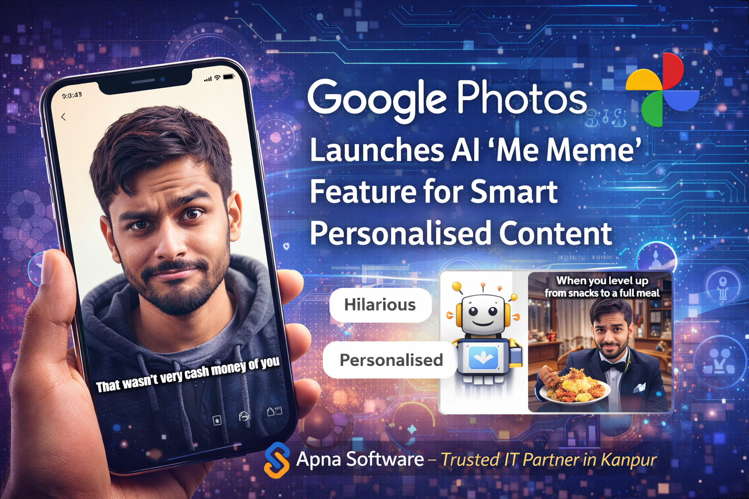 Google Photos Launches AI ‘Me Meme’ Feature for Smart Personalised Content