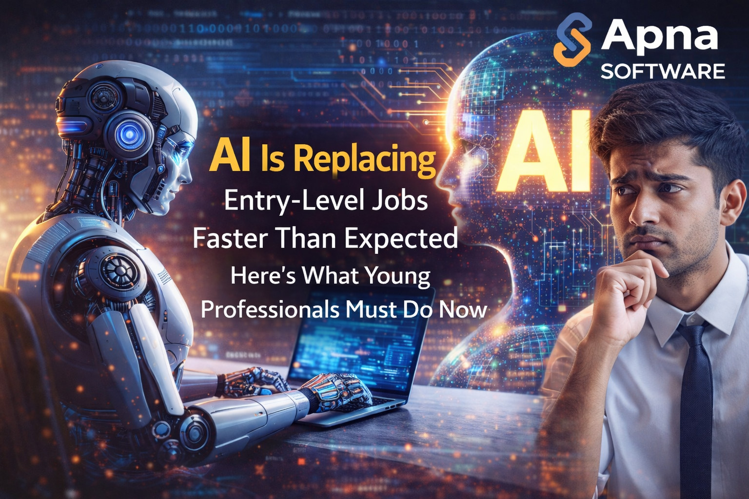 AI Is Replacing Entry-Level Jobs Faster Than Expected — Here’s What Young Professionals Must Do Now